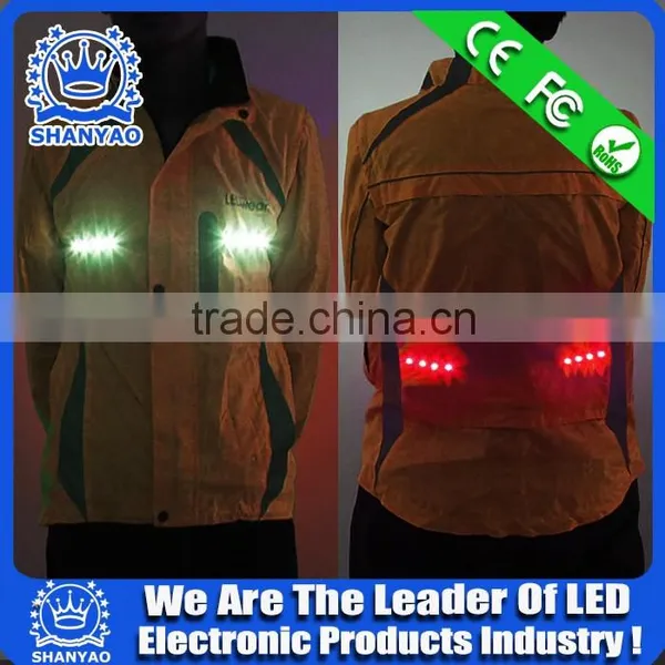 2016 Hot Selling LED Fluorescent Refletive Clothing For Road Safety At Night photo-4