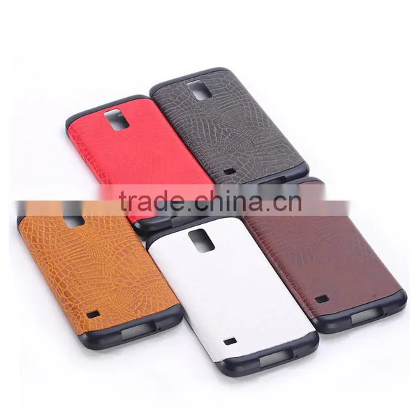 Wholesale Alligator Leather Mobile Phone Cases & Covers for Sumsung Galaxy S5 photo-5
