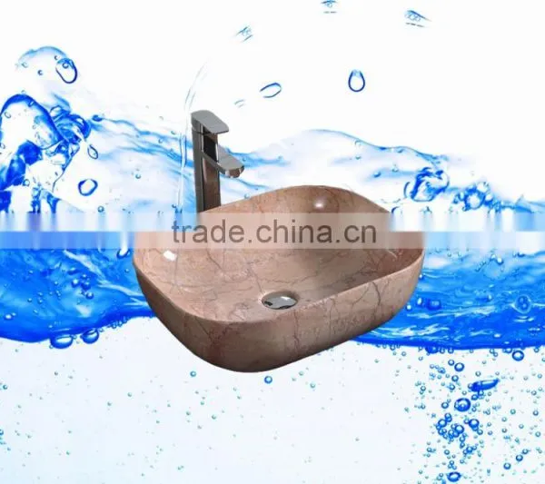 New Arrival Bathroom Porcelain Simple Style Fancy Bathroom Sinks photo-3