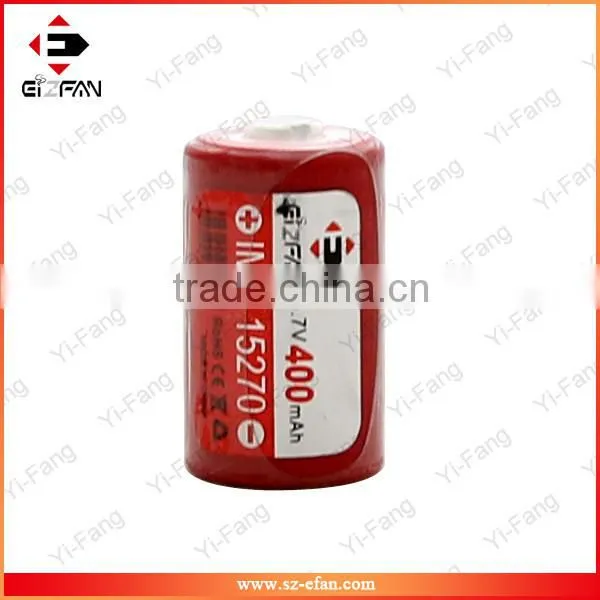 EFAN IMR 15270 400mAh 3.7v Lithium Battery Button Top photo-5