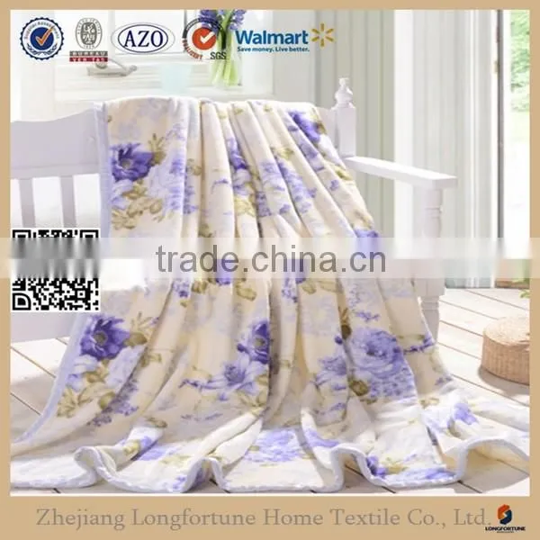 Manufactory Walmart China Home Textile Stock Mink Fur Blanket photo-2