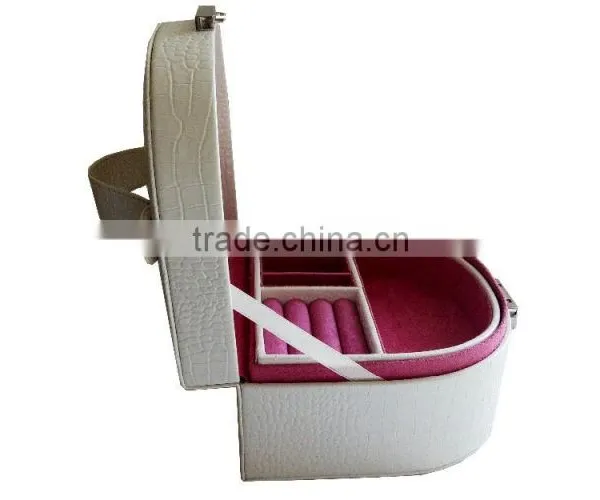 White Portable Mimi Jewelry Box From China photo-2