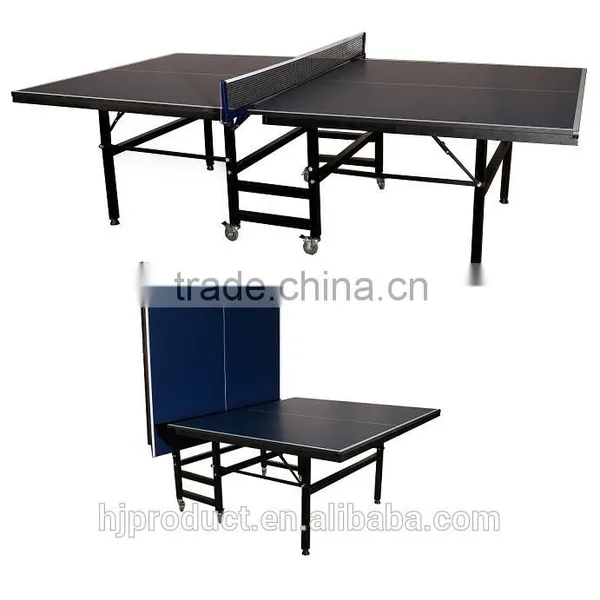 Factory Price Economic 16mm MDF High Quality Standard Size Moveable Foldable Table Tennis Table photo-3