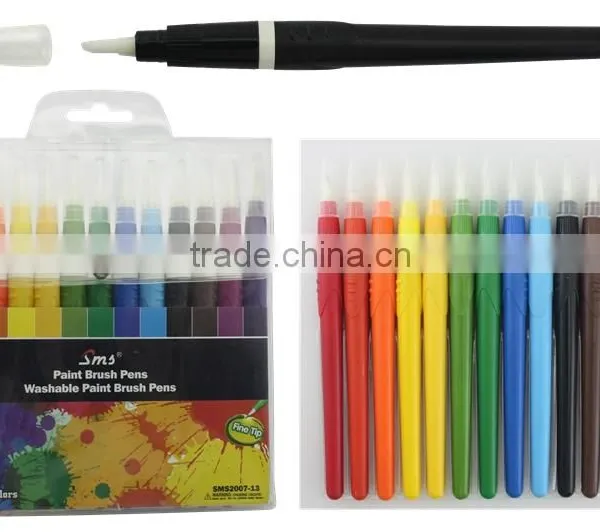 Paint Brush Pens / Washable Paint Brush Pens Set photo-2