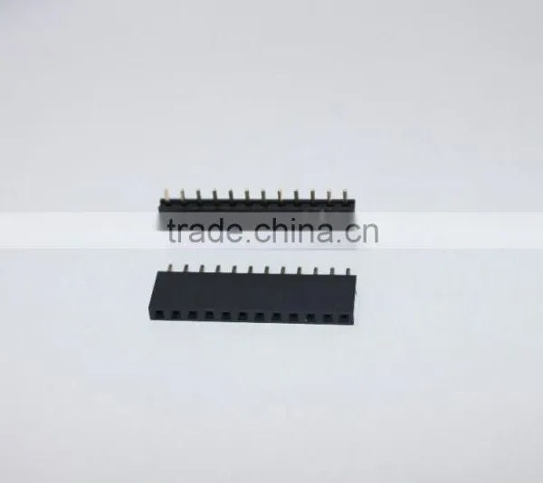 Female Header 2.54mm Single Row Straight 12 Pin photo-2