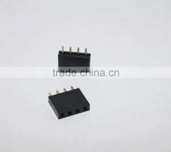 2.0mm Single Row Straight Female Header 4 Pin photo-2