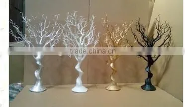 Wholesale Elegant Gold Manzanita Tree 27'' Table Centerpiece Wedding Tree photo-2