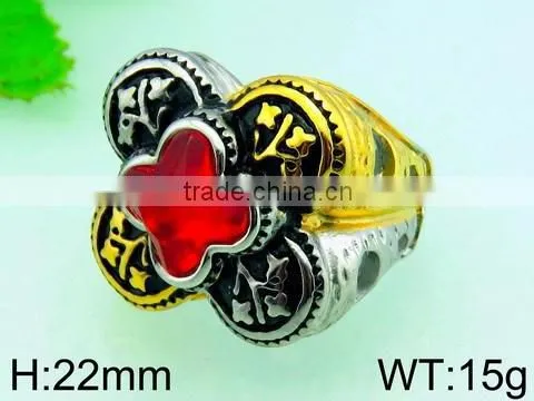 High Quality Unique Fashion Exotic Gold Rings photo-3