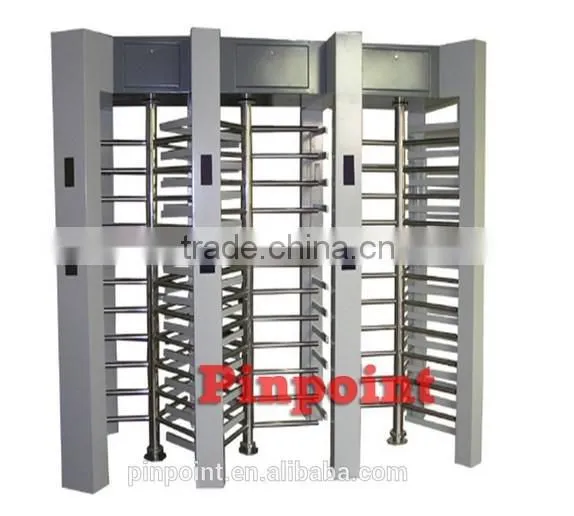 Security Access Control System Automatic Full Height Turnstile,Full Length Turnstile,Full Gate China Supplier