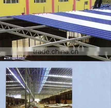 2015 New Plastic Cover Pvc Resin Roof Sheet Made in China photo-4