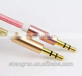 3.5mm Car Aux Cable With Male to Male Metal Shell photo-2