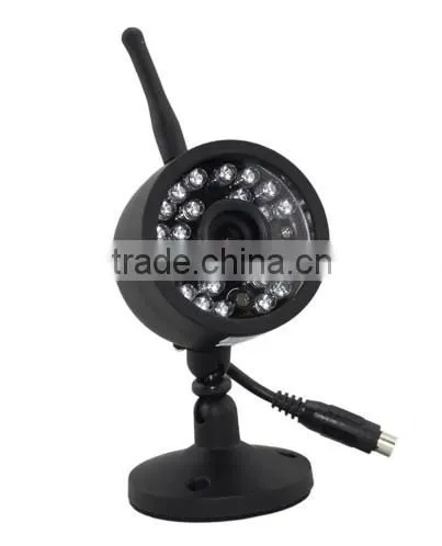 2.4Ghz Digital Video Security System 7'' LCD 4Channels Long Range Camera DVR Kit photo-3