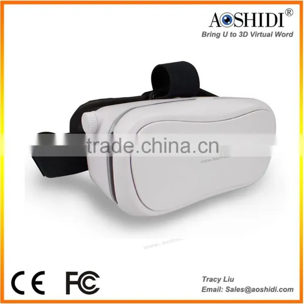 Google Cardboard VR BOX Virtual Reality 3d hd Video Glasses photo-2