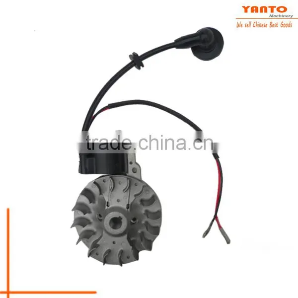High Quality Gasoline Brush Cutter Ignition Coil and Magneto Flywheel Spare Parts for 1E34F photo-6