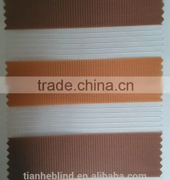 Double-color Translucent Zebra Blinds Fabrics photo-5