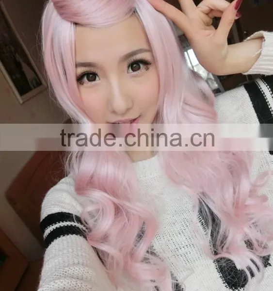 The Wig Wholesale Harajuku Style Wig Sweety Pink Wig Cheap photo-5