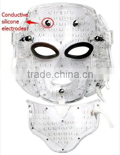 3 Colors LED Face Mask!!! LED Skin Rejuvenation Mask With CE photo-5