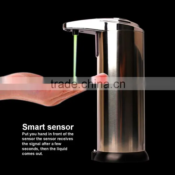Kitchen Stainless Steel Automatic Sensor Liquid Soap Dispenser photo-4