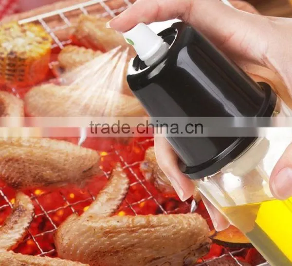 Olive Oil Mister Air Pressure Clog Free Sprayer Plastic Kitchen Tool Dispenser photo-3