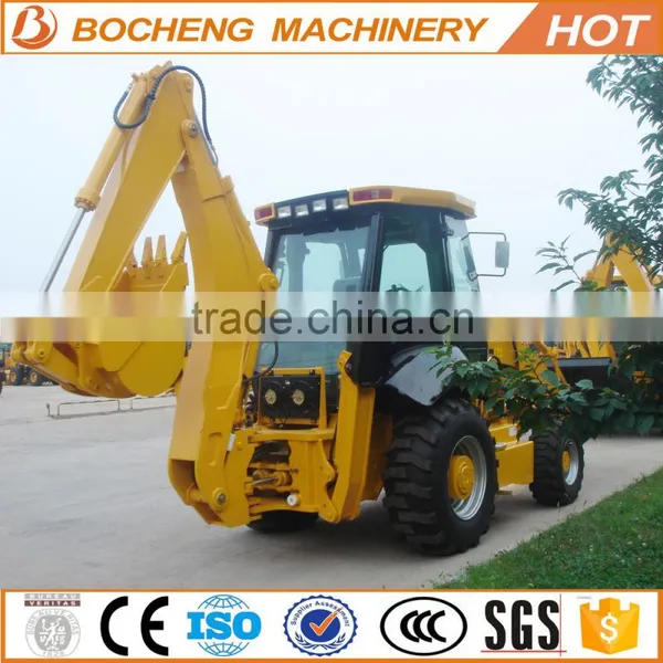 Price Samll Backhoe Wheel Loader SAM388 With Carraro Transmission photo-2