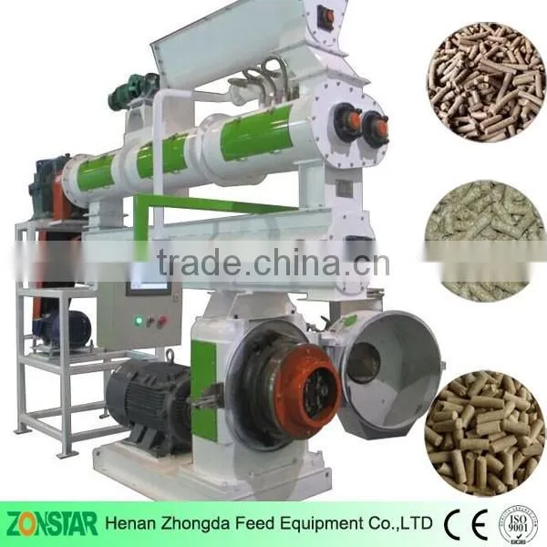 1-10T/H Poultry Feed Pellet Production Line Plant/Ring Die Animal Feed Pellet Production Line photo-3