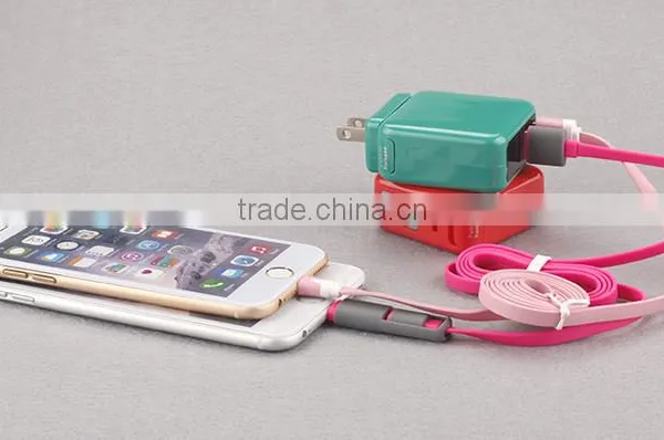 Qc 2.0 Dual USB Plug Fast Charging Travel Charger Adapter photo-6