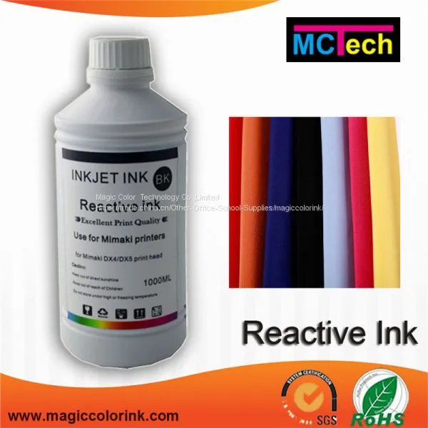 Reactive Fabric Dye Ink for Garments and Wools