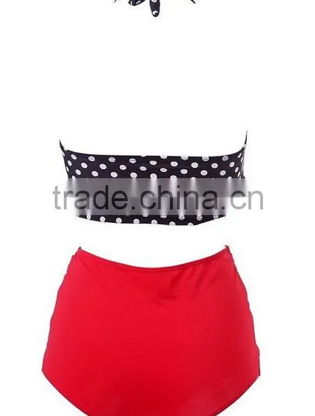 2016 New Arrive High Waisted Bikini photo-3
