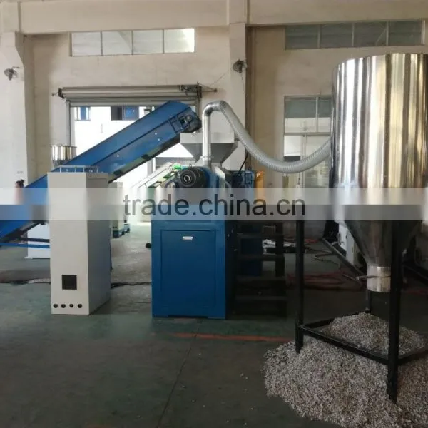 High Output Washed Film Squeezer Using in Recycling Plastic Granulators Production Line to Dry Pellets or Granules photo-3