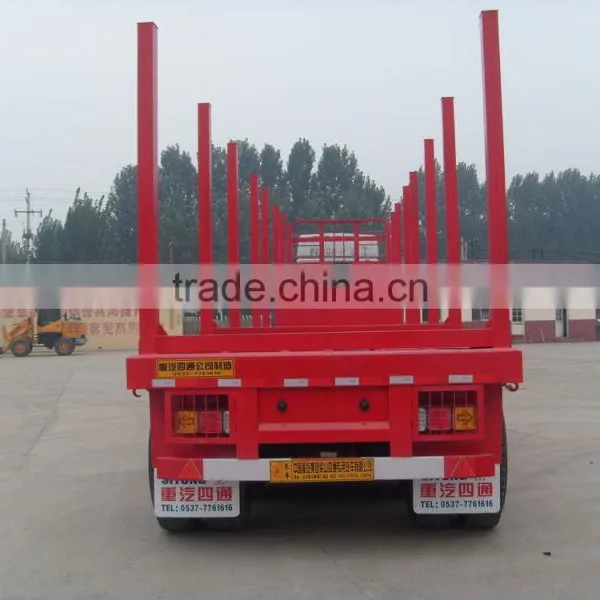 Tandem Trailer Tandem Low Bed Trailer Tandem Container Trailer photo-4