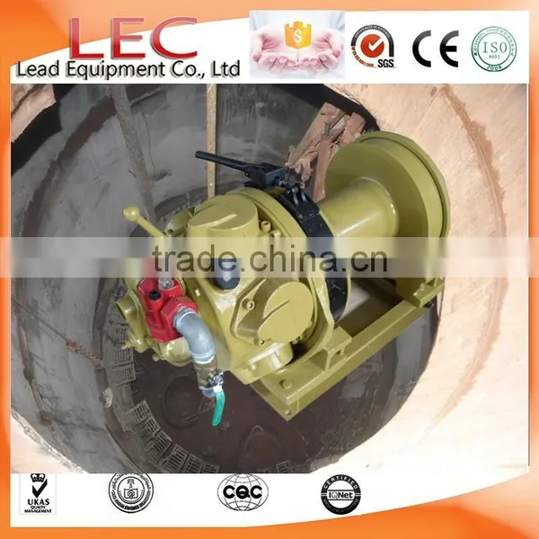 3 Ton Ingersoll-rand Type Wire Remote Control Pneumatic Air Winch