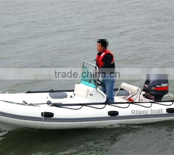 4.8m Rigid Hull Boat Fiberglass photo-5