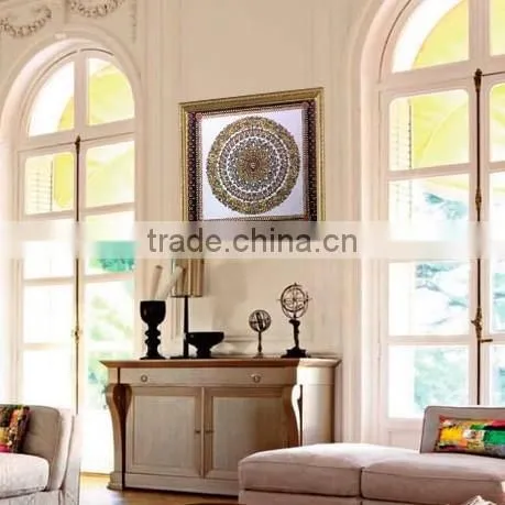 Luxury Handmade Wall Decoration/Baroque Vintage Collection Royal Wall Decoration/Italian Classic Style Fabric Home Decoration photo-2
