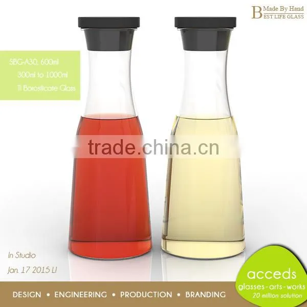 Novelty Borosilicate Beautiful China Glass Milk Pot photo-6