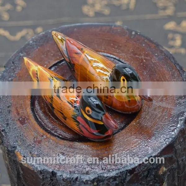 Resin Traditional Chinse Mandarin Duck Figurine photo-4