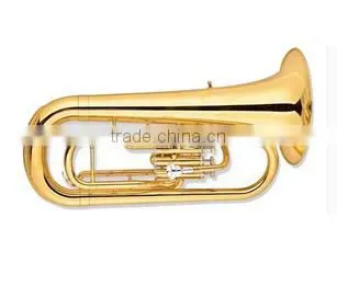 Entry Model Brass Body Bb Tone Gold Lacquer Marching Euphonium photo-2