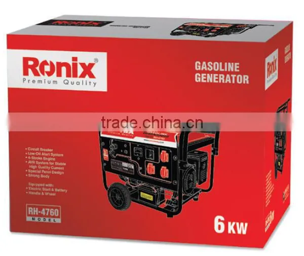 RONIX GASOLINE GENERATOR RH-4708 / 800W RH-4728 / 2.8 KW RH-4760 / 6KW photo-6