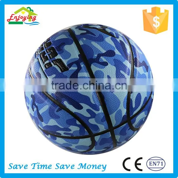 New Model Camouflage Pattern Basketball, pu Leather Size 7 6 5 3 1 Basketball photo-4