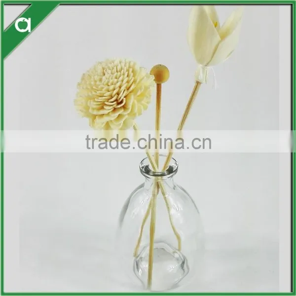 Big Ball Round Glass Bottle for 150ml Reed Diffuser Oil With Glass Stopper photo-3