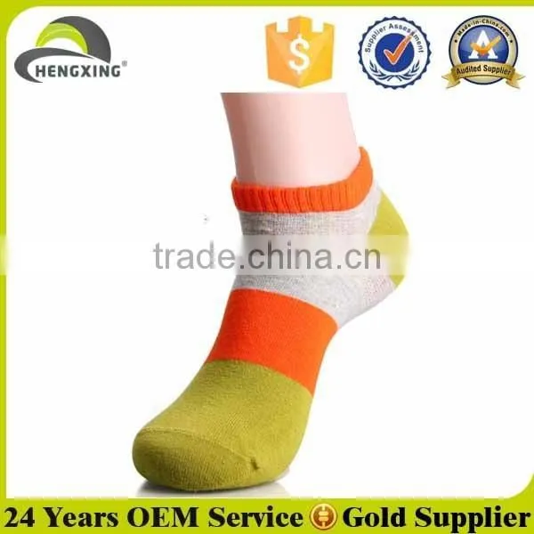 Wholesale Bright Color Ankle Socks Ship Socks photo-6