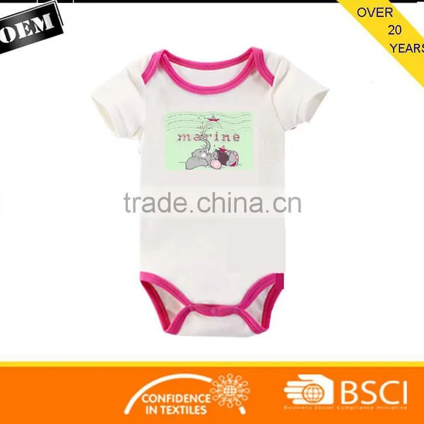 New Design Baby Romper With Custom Logo Pattern Printing With High Quality photo-2