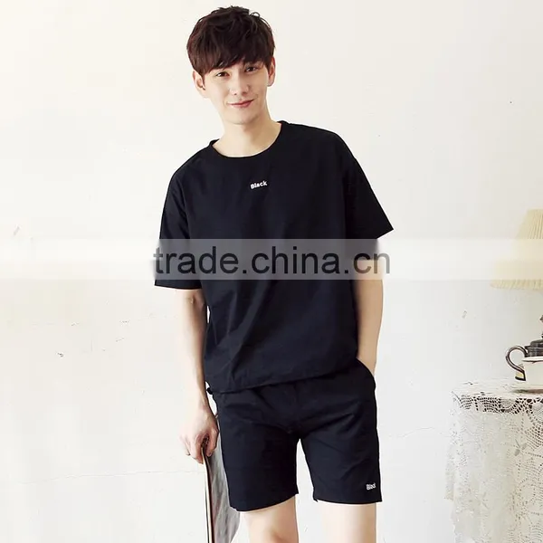 Men T-shirt Summer Apparel Casual Short Suit Uniform Wholesale China 2016 New Fashion 6 Colors photo-5