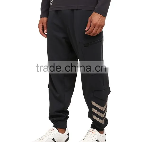 Mens Casual Mens Baggy Trousers Flight Pants photo-3
