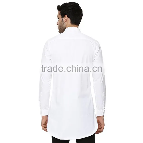 2016 Cotton Long Sleeve Thick Black Mens Shirts Latest Shirts Pattern for Men photo-2