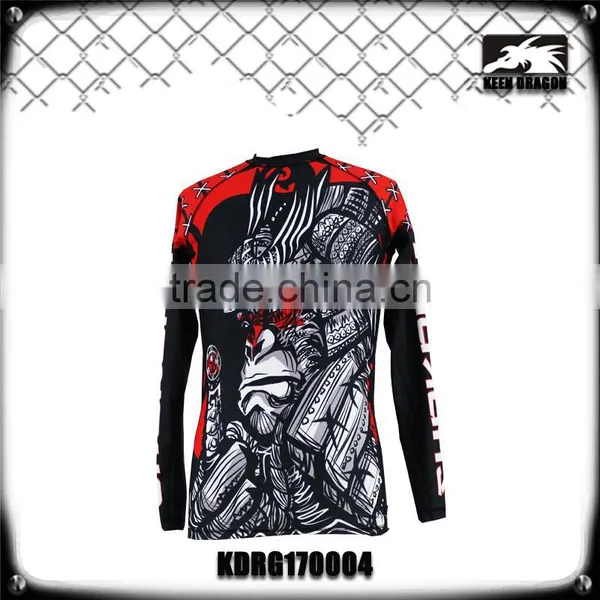 Mens Gorilla Full Print Custom Design Compression Shirts With Long Sleeves photo-2