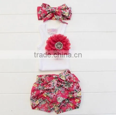 Baby Bloomers Wholesale Wholesale Ruffle Diaper Covers photo-4