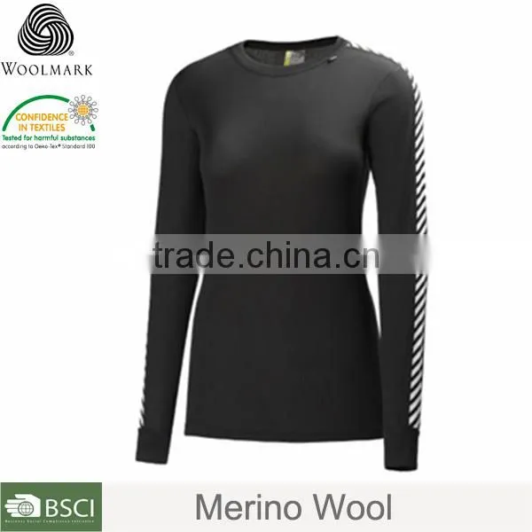 Merino Wool Women Long Johns Heated Thermal Underwear photo-3