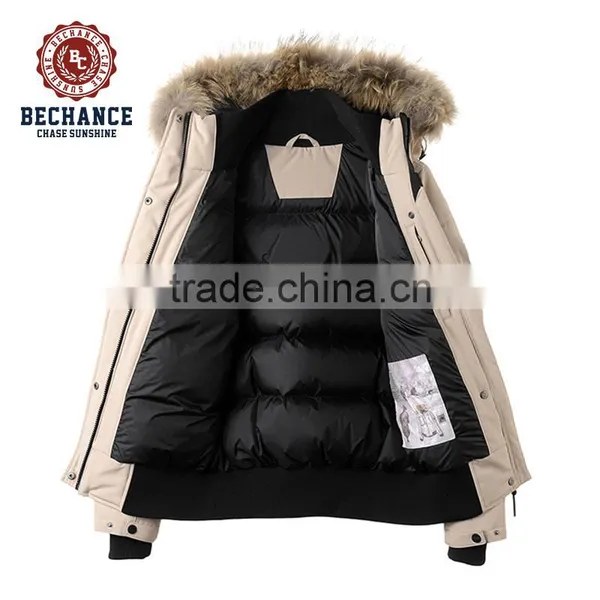 Mens Thick Winter Outdoor Jacket With Fur photo-4