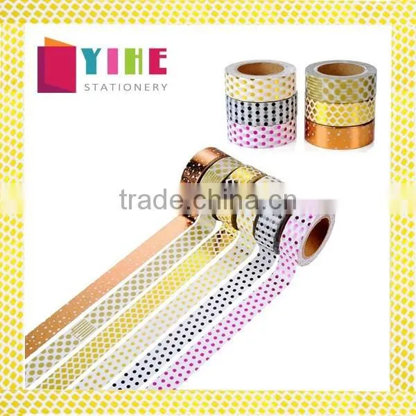 Pokla Dot Foil Washi Paper Tape photo-5