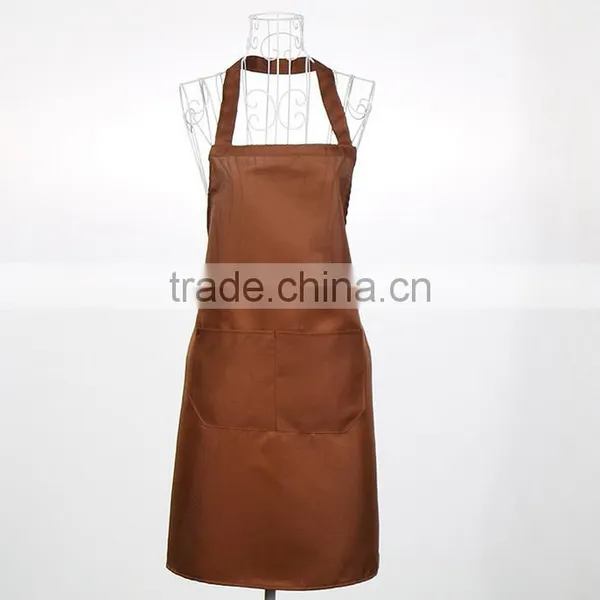 Kitchen Waterproof Apron Custom LOGO Solid Color Simple Strap Male and Female Korean Version of the ad Printing Around the Waist photo-3